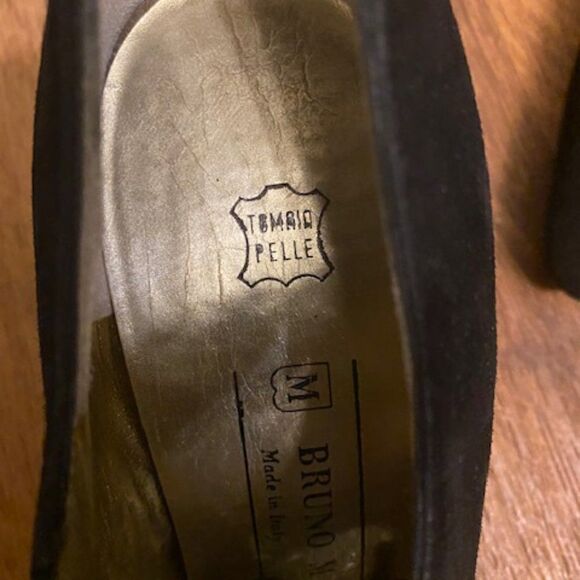 Bruno Magli Tamaia Maglia made in Italy Black pumps, size 7 AAAA - Picture 5 of 5